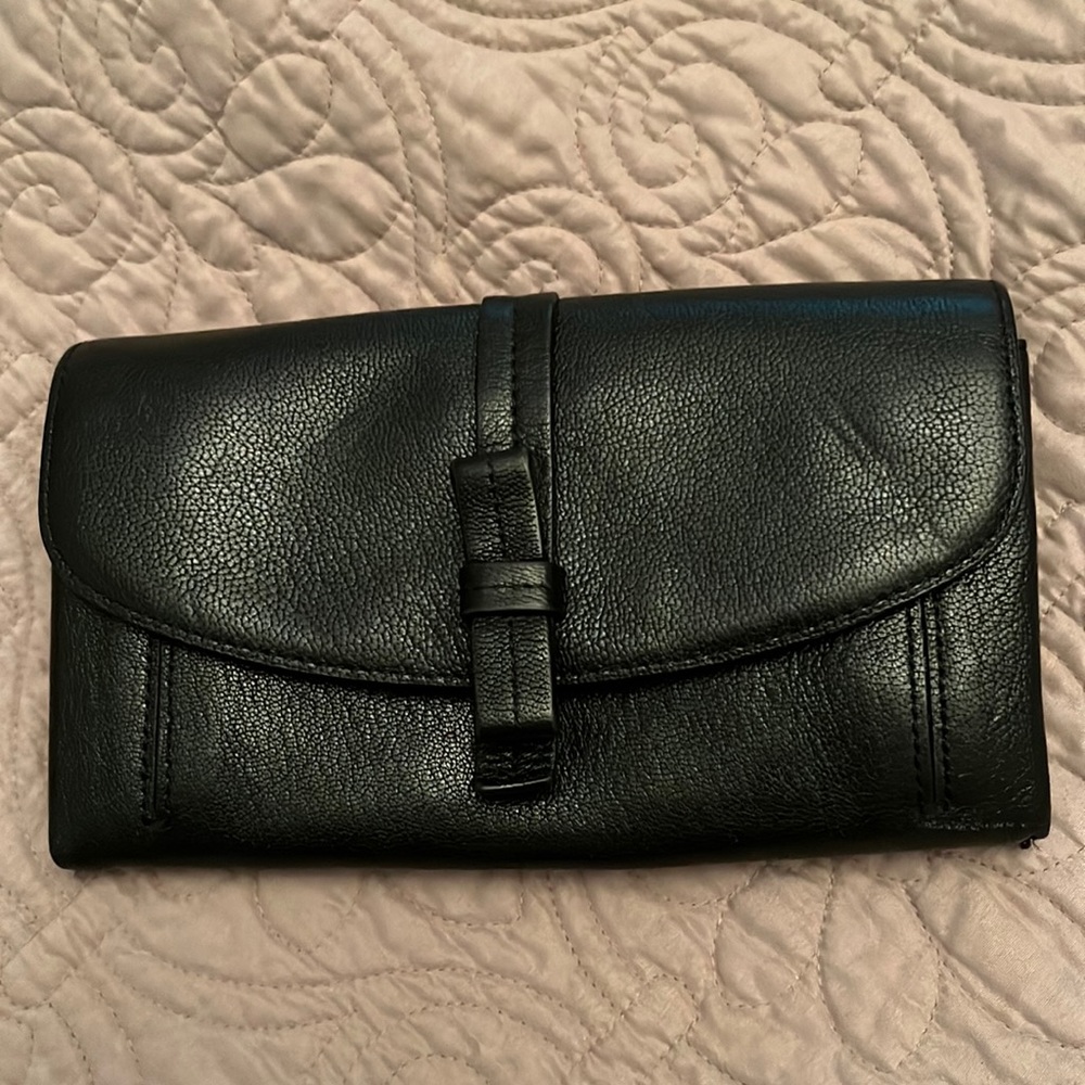 Black bow Kate Spade wallet black